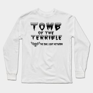 Tomb of the Terrible Logo - Black Long Sleeve T-Shirt